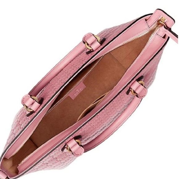Gucci GG Microgussima Small Tote Crossbody in Pink New with Dustbag - Picture 6 of 7